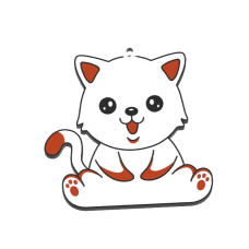 Брелок «Котик» Брелок «Котик»